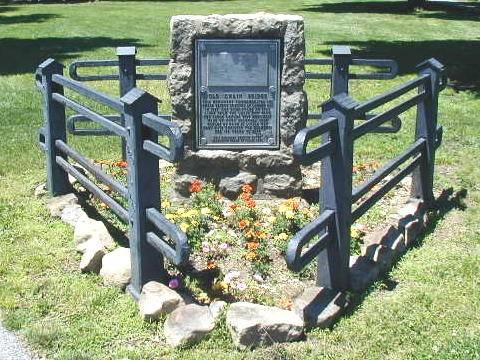 chain bridge monument